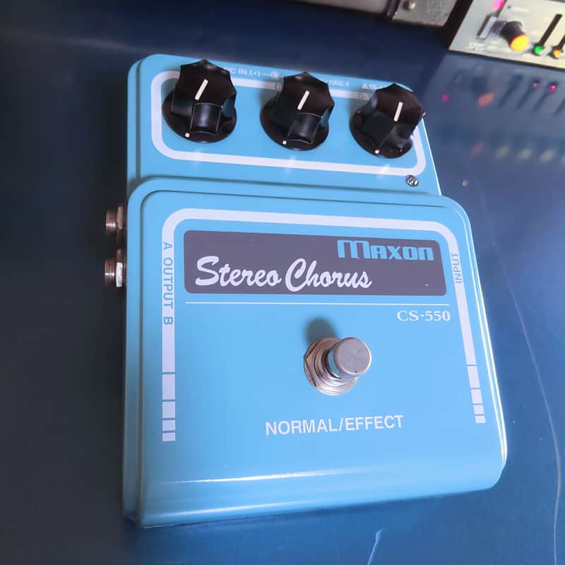 Maxon CS-550 Stereo Chorus 2000s - Blue image 1