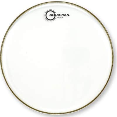 Aquarian S-2-16 Super-2 Clear Drum Head - 16 Inch image 2