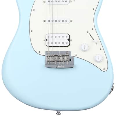 Sterling By Music Man Cutlass CT50HSS Electric Guitar - Daphne Blue Satin image 1