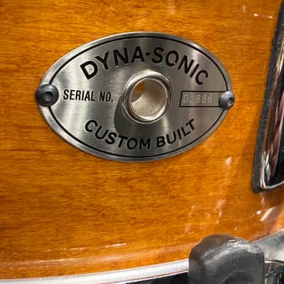 Rogers 14x5" Dyna-Sonic Snare Drum with Beavertail Lugs 2020s - Fruitwood Stain image 2