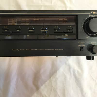 Nakamichi TA-1A - black polished aluminum face plate image 3