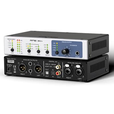 RME ADI-2 FS 9.5" 1RU High-Precision 192kHz 2-Channel AD/DA Converter image 1