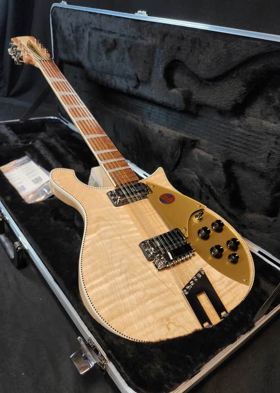 Rickenbacker 660 12 MG Maple Glo 12 String, Toaster Pickups, w/HSC image 1