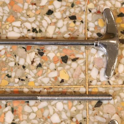 Ludwig 6-1/8" Chrome T Rods 4pk Vintage 1960's -70's image 3