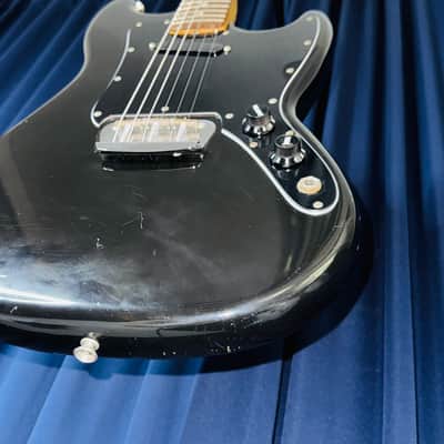 Fender Musicmaster with Rosewood Fretboard 1977 - 1980 - Black image 9