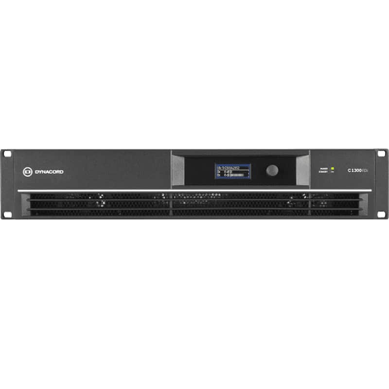 Dynacord C1300FDI DSP Power Amplifier 2X650W Install image 1