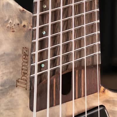 Ibanez EHB1506MS 6-String Electric Bass - Black Ice Flat with Gig Bag - Floor Model image 9