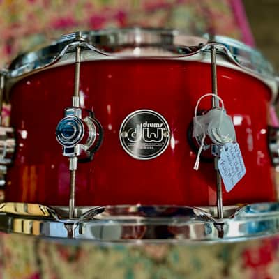 ✨DW Performance Snare 14x7”  - “Cherry Red” - 10 PLY Maple-