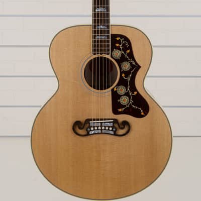 Gibson SJ-200 Original Jumbo Acoustic-Electric Guitar, Solid Spruce Top, Antique Natural image 1