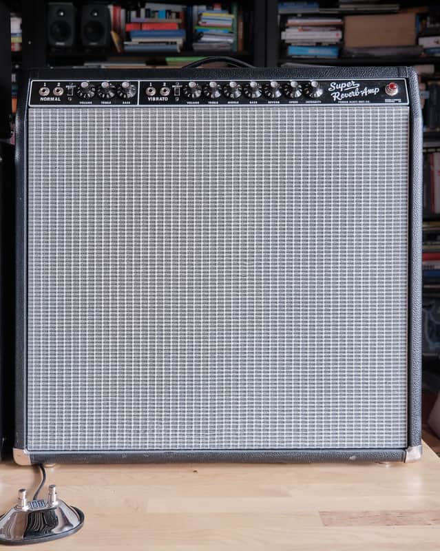 Tube Amp Doctor Super Reverb AB763 Circuit 4x10 combo amp 2014 Blackface image 1