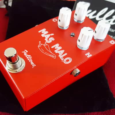 (MINT) Fulltone Mas Malo Distortion / Fuzz 2010s - Red image 7