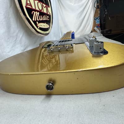 Fender USA Custom Shop Limited Edition Full Throttle Esquire Relic Telecaster Guitar with Case 2003 - Gold / Maple neck image 16