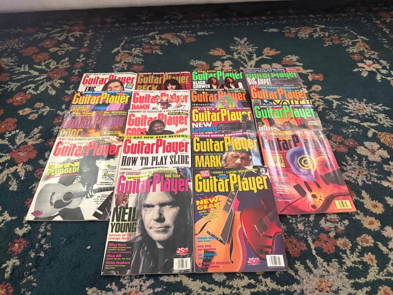 18 Guitar Player Magazine 1990's image 1