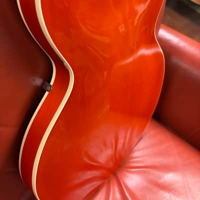 1998 Gibson Chet Atkins Tennessean Sunrise Orange image 14