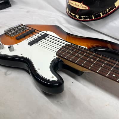 Squier P-Bass Precision Bass Special-5 5-String Electric Bass - Brown Sunburst image 16