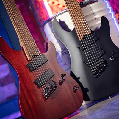 Cort KX307MS Multiscale 7-String, Open Pore Mahogany. New with Full Warranty! image 12
