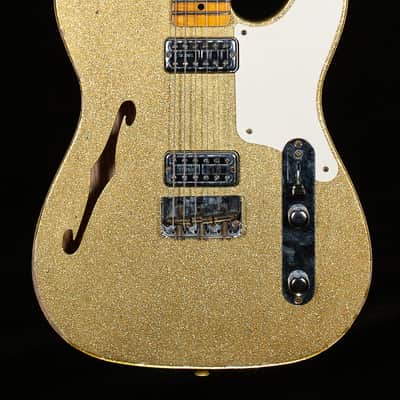 Fender Custom Shop LTD Caballo Tono Ligero Relic Aged Gold Sparkle (893) image 3