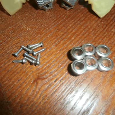 Vintage 1960 Kluson Single Line, Double Ring Tuners for Gibson Les Paul Burst, 335, 345! image 3