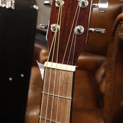 Fender CD-140SCE Dreadnought All-Mahogany w/Case (Used) image 3