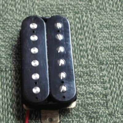 ONE used (less than light average wear) Epiphone BHC 57(CH)G Black Humbucker, 8.7k, Alnico V (+ screws & springs) for DOT: can go in Neck or Bridge position / for LP: Neck position / for SG Neck position (from 2010s) image 9
