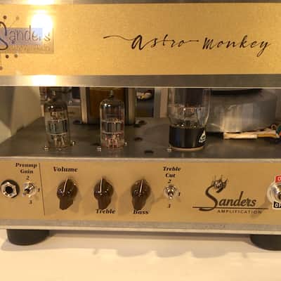 Sanders Amplification Astro-Monkey: Boutique 12W Hand Wired Guitar Amp 2026 - Bent wood cabinet image 2