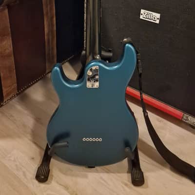 Music Man Silhouette SUB1 USA - Teal Green Dimebag Signature Duncan American Guitar image 12