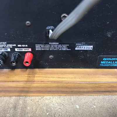 Vintage Acoustat Model 2 Two Electrostatic Panel Speakers MK-121-B image 6