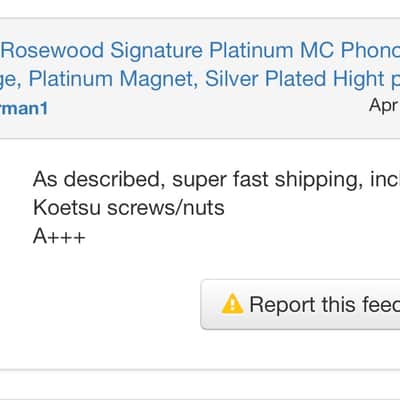 Koetsu Rosewood Signature - Koetsu Rosewood Signature MC Cartridge, Samarium Cobalt Magnet 6N Purity Copper Coil, Original $7995 image 24