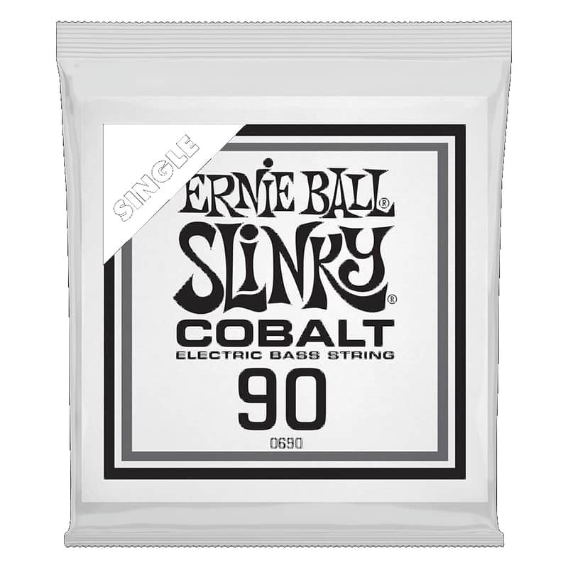 Ernie Ball .090 Cobalt Wound Electric Bass String Single image 1