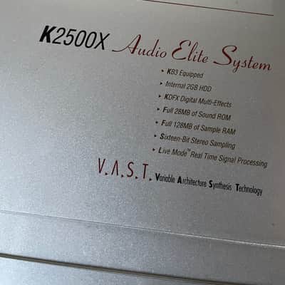 Kurzweil K2500X AES with case