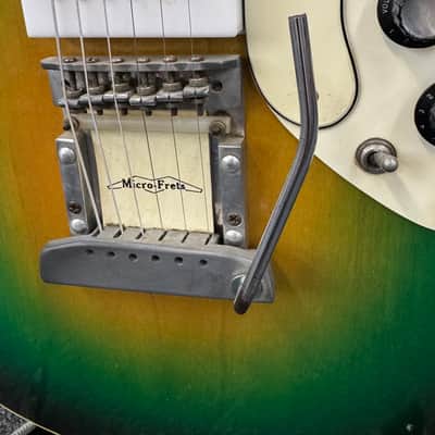 Micro-Frets Spacetone 70s - Martian Green Burst image 8