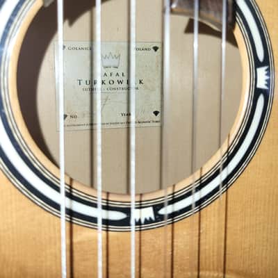 Turkowiak double-top classical guitar #607 image 7