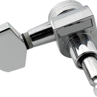 Locking String Tuning Pegs Machines Heads Set for Stratocaster Telecaster Electric Guitar, Chrome image 3