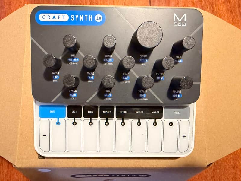 Modal Electronics CRAFTsynth 2.0 Monophonic Virtual Analogue Wavetable Synthesizer