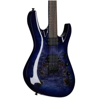 Jackson Pro Broderick Soloist HT6P Electric Guitar, Transparent Blue, Open Box (Good) image 1