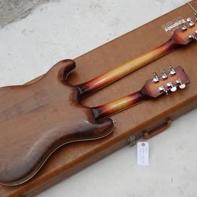 Mosrite Custom Octave Doubleneck 1981 Sunburst image 3