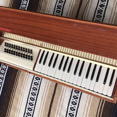 Farfisa Gretsch Harmonium piano organ 1950s-1960s made in italy vintage Midcentury image 9