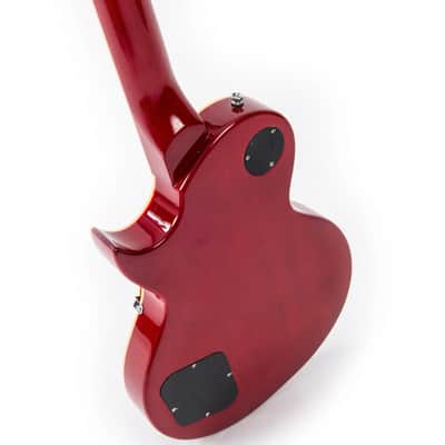 Vintage V100 ReIssued Electric Guitar - Cherry Sunburst (V100CS) image 4