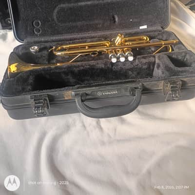 Yamaha YTR-200ADII Advantage Standard Bb Trumpet 2010s - Brass image 3