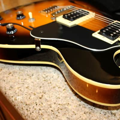 Yamaha sa500 Hollowbody electric guitar w/ black case Bild 7