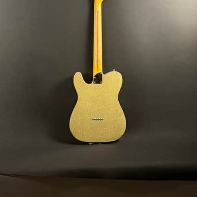 Hot Rod 6 Strings Telecaster 2020s - Relic Gold Glitter image 8