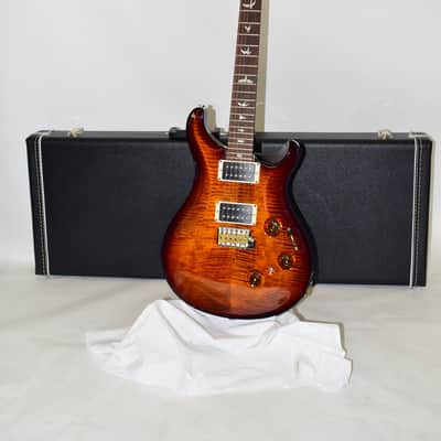 2015 PRS P24 Custom 24 Piezo Electric Guitar -  Black Gold Burst image 1