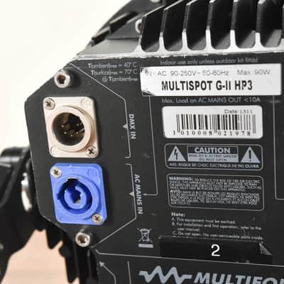 Multiform Multispot G-II HP3 High-Power DMX-Controlled LED Light CG001BX image 6