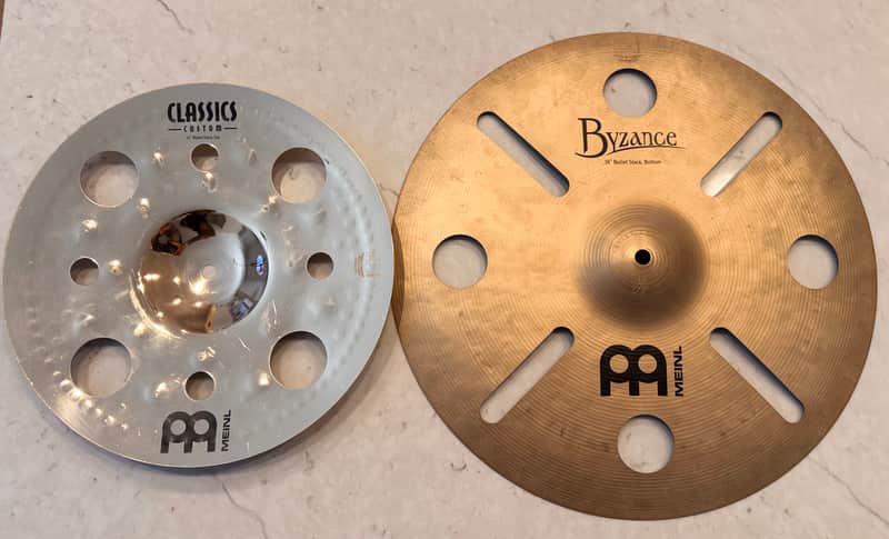 Meinl 12"/16" Artist Concept Series Luke Holland Signature Bullet Stack Cymbals (Pair)