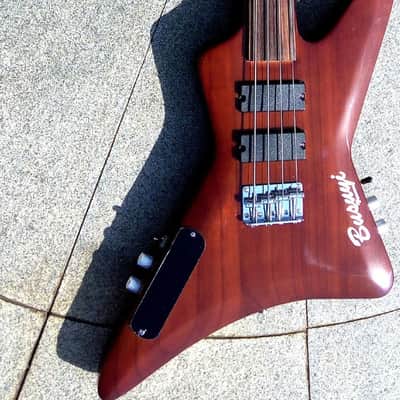 4 String Fretless Bass/ 5 String Bass Double Neck,   Busuyi Guitar - Sale Ends This Saturday! image 2