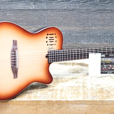 Godin Multiac Nylon Encore Spruce Lightburst SG Prototype "B-Stock" Electro-Classical Guitar w/Bag image 9