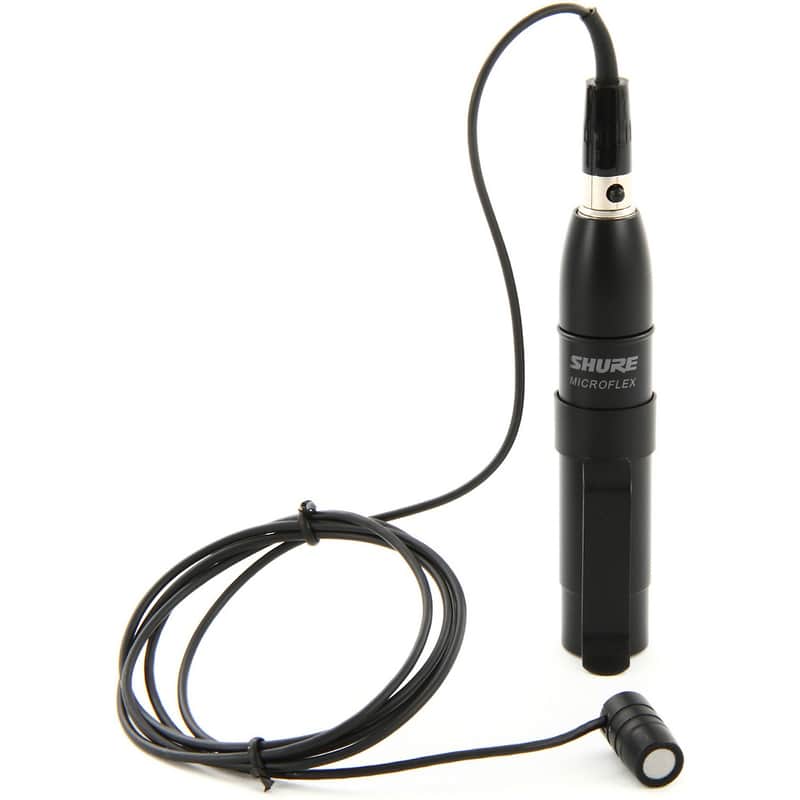 Shure MX184 Microflex Supercardioid Condenser Lavalier Mic image 1