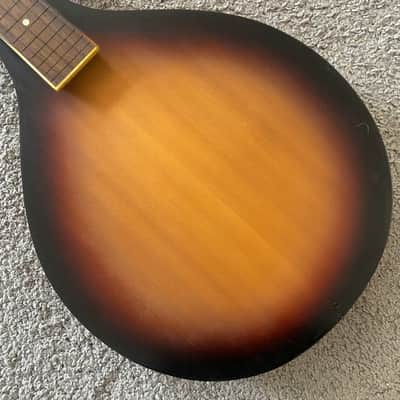 Sunburst 8 String Mandolin DIY Project, Spruce Top, Mahogany Body, Rosewood Fingerboard image 5