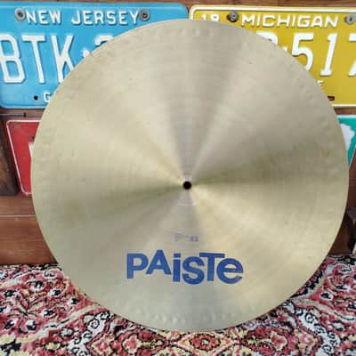 PAISTE Formula 602 Medium Flat Ride, 1982. image 3