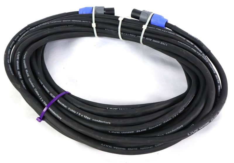 Live Wire Elite 50' Speak-On Neutrik Speaker Cable S12NN50